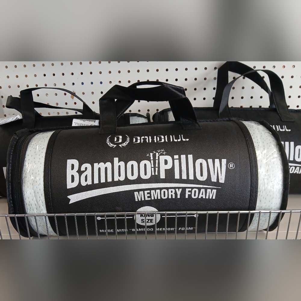 (New) Bamboo Pillow with Memory Foam